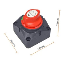 

Car Auto/ Boat High Current Battery Selector Lsolator Disconnect Rotary Switch Power Off Switch