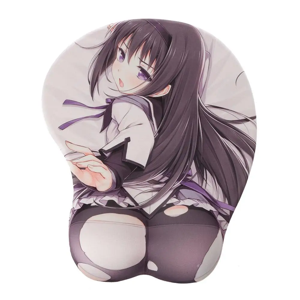 

Cartoon Anime 3D Sexy Beauty Hips Silicone Mouse Pad Creative Wrist Rest Support