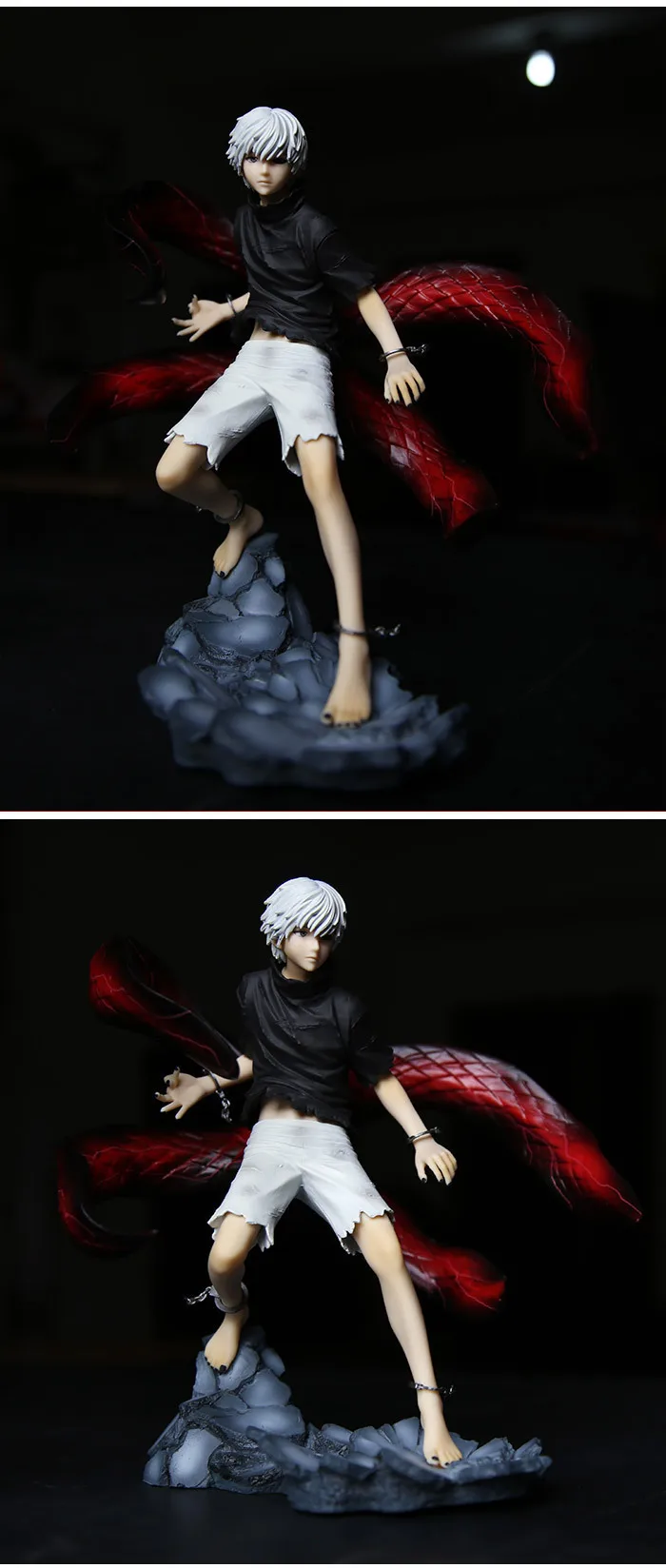 Kaneki Кен многоножка Пробуждение одежда маска-лицо трансплантация Гараж Комплект
