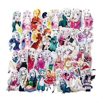 

37pcs Yamada Elf Stickers For Suitcase Satchel Schoolbag Book Bag Pencil Box Folder Phone Laptop Travel Luggage Cool Decals