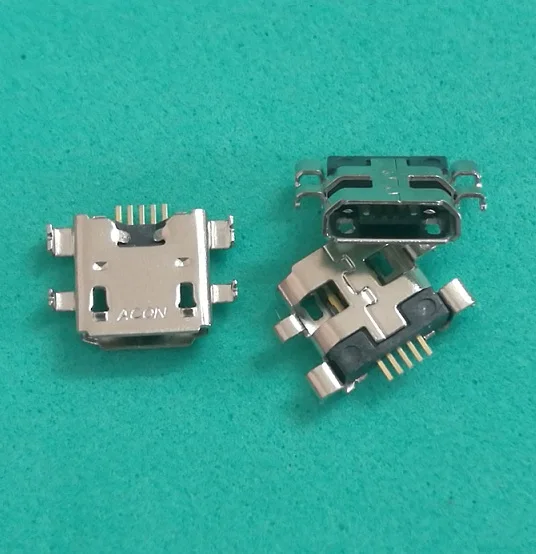 50 шт./лот порт зарядки Micro USB паз зарядного устройства гнездовой разъем для ASUS Google