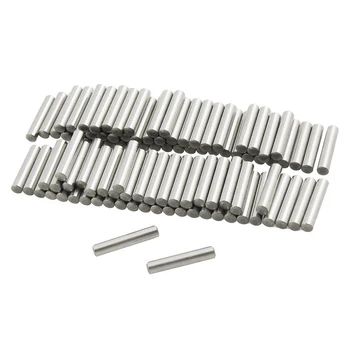 

100 Pcs Stainless Steel 2.5mm x 16mm Dowel Pins Fasten s