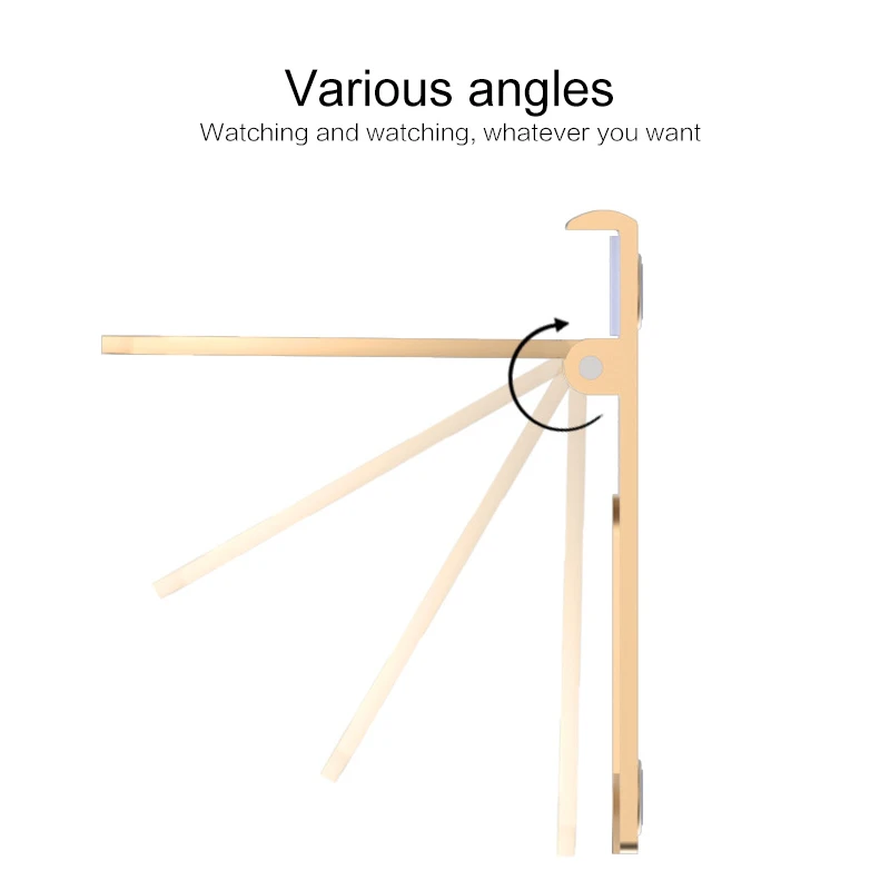 Pemegang Telepon Mini Lipat Plastik Meja Stand Dudukan Ponsel Ponsel Stand Universal untuk IPhone Huawei Xiaomi Aksesoris