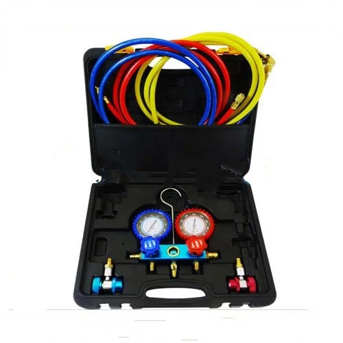 

manifold gauge set R134a 134a R22 R12 R410a for auto air conditioning tool