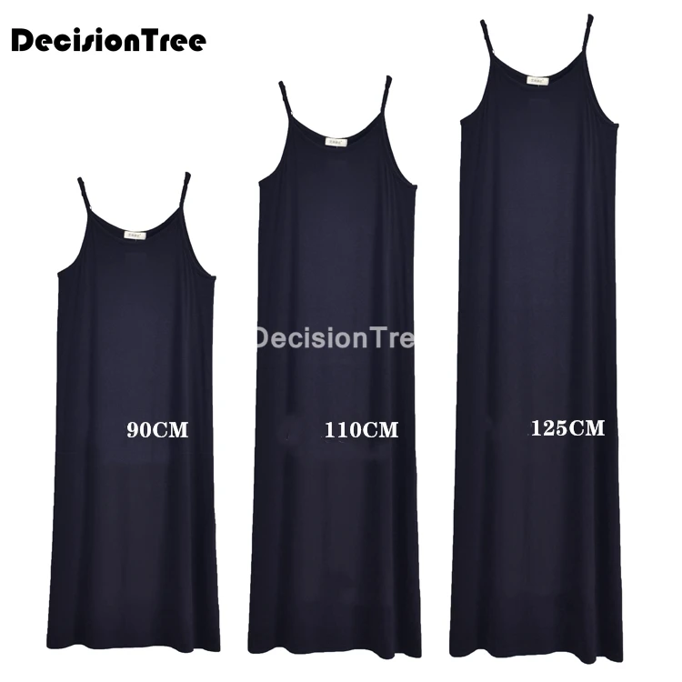 women full slips loose solid o neck slips underwear comfortable sleep dress modal underdress petticoat bodycon camisole