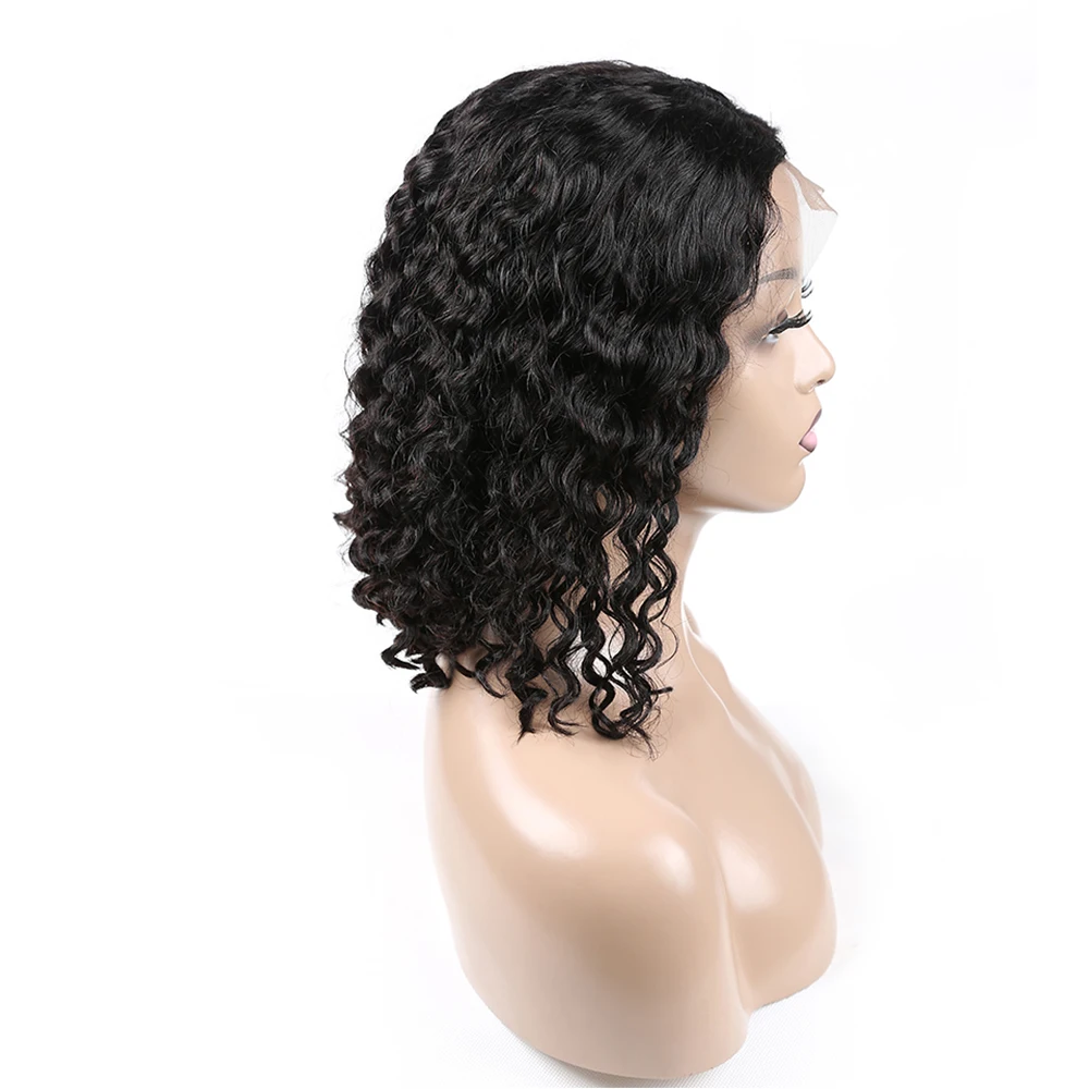 Curly-Bob-Lace-Front-Human-Hair-Wigs-For-Black-Women-Peruvian-Remy-Hair-13x4-Pre-Pluced (3)