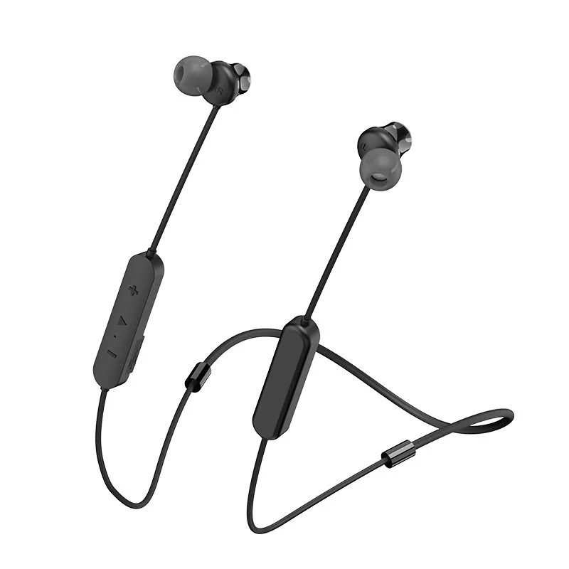 Black Беспроводные наушники Doboss, bluetooth-наушники, магнитные наушники с шумоподавлением, гарнитура с микрофоном для iPhone, Xiaomi - Цвет: Black