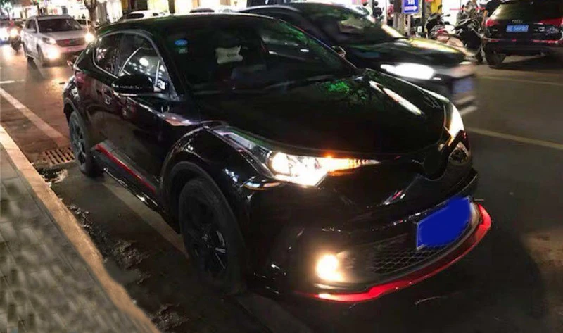 Для Toyota C-HR CHR автомобильный Стайлинг авто аксессуары хром автомобильная Боковая дверь корпус литые накладки протектор крышки