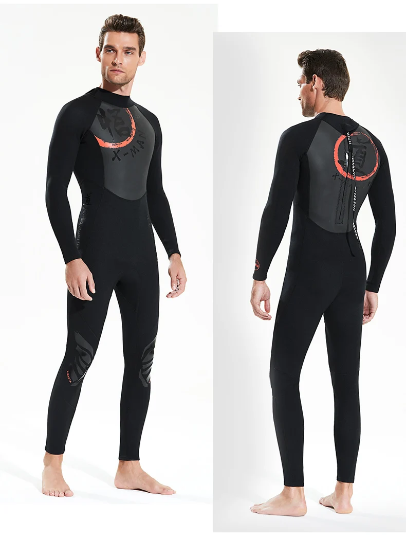 Fullbody 1,5 мм мокрый костюм для серфинга, китайский гидрокостюм с принтом для мужчин и женщин, неопрен+ кожа акулы, купальный костюм для подводного плавания и подводного плавания
