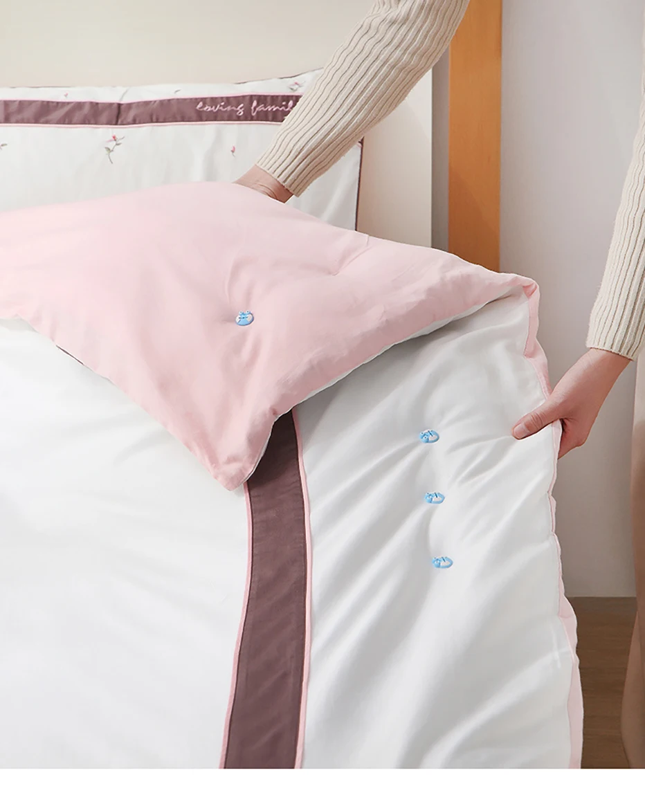 Pince à linge,Housse de couette en Silicone souple, ensemble de Clips de couette, attache de