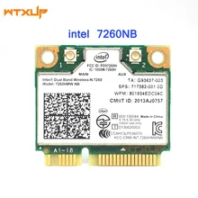 Беспроводная Wifi карта для Intel 7260HMW NB Mini PCI-E 300 Мбит/с 802.11N 2,4G/5 ГГц для ноутбука 7260NB