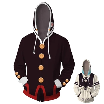 

Best selling high-quality anime clothing to tie the Toilet-Bound Hanak series hoodie 3D digital printing cardigan hooded sweater