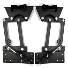 Золотой Zhanhui минималистичный современный чайный столик для выпечки лак Выдвижной черный и белый с рисунком креативный регулируемый по высоте т