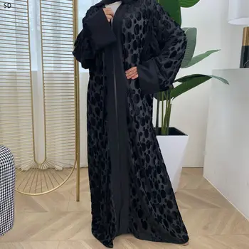 

Open Abaya Kaftan Muslim Cardigan Hijab Dress Abaya Turkish Islamic Clothing Caftan Dubai Djellaba