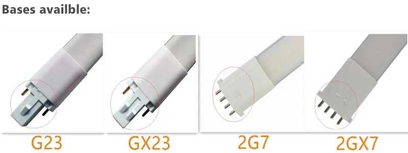 3 Вт 4 Вт 5 Вт G23 GX23 CFL PL-S 7 Вт 9 Вт 13 Вт светодиодный сменный горизонтальный плагин светодиодный светильник с полным отслеживанием высокого качества