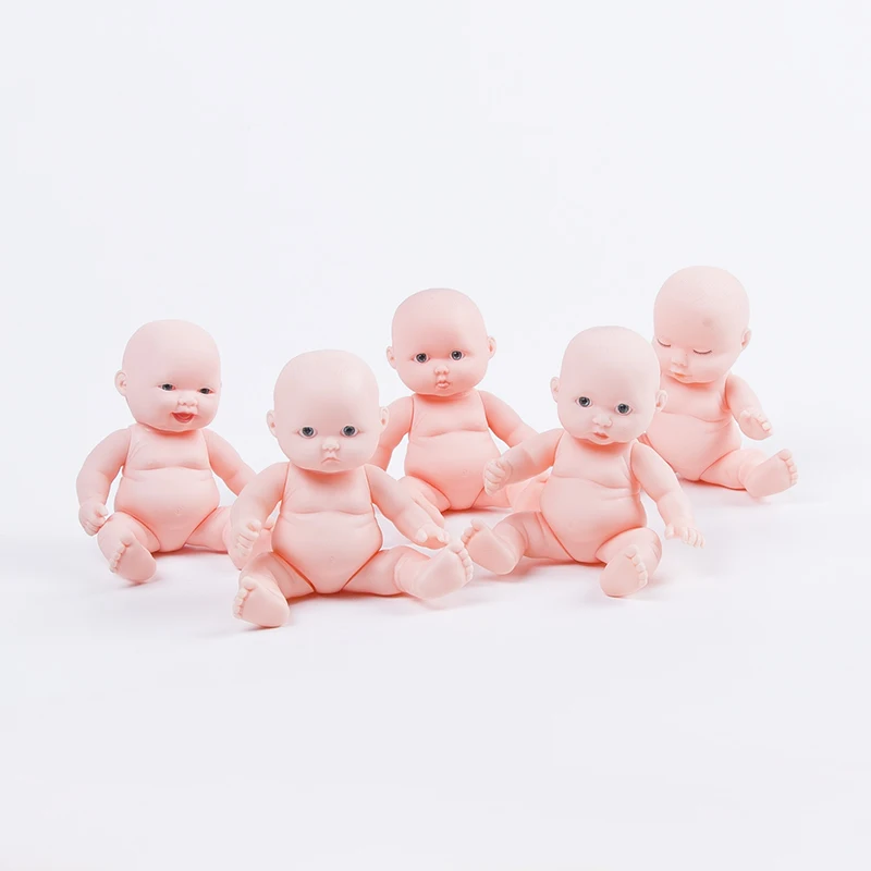 

12cm many styles Silicone mulation baby Doll toy Newborn Boy Girl Soft Emulated reborn baby doll Children Gift Toy Birthday Gift