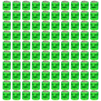 

100Pcs Foot Ring Tag Marker Bird Leg Rings Pigeon Foot Ring Parrot Leg Bands Foot Band