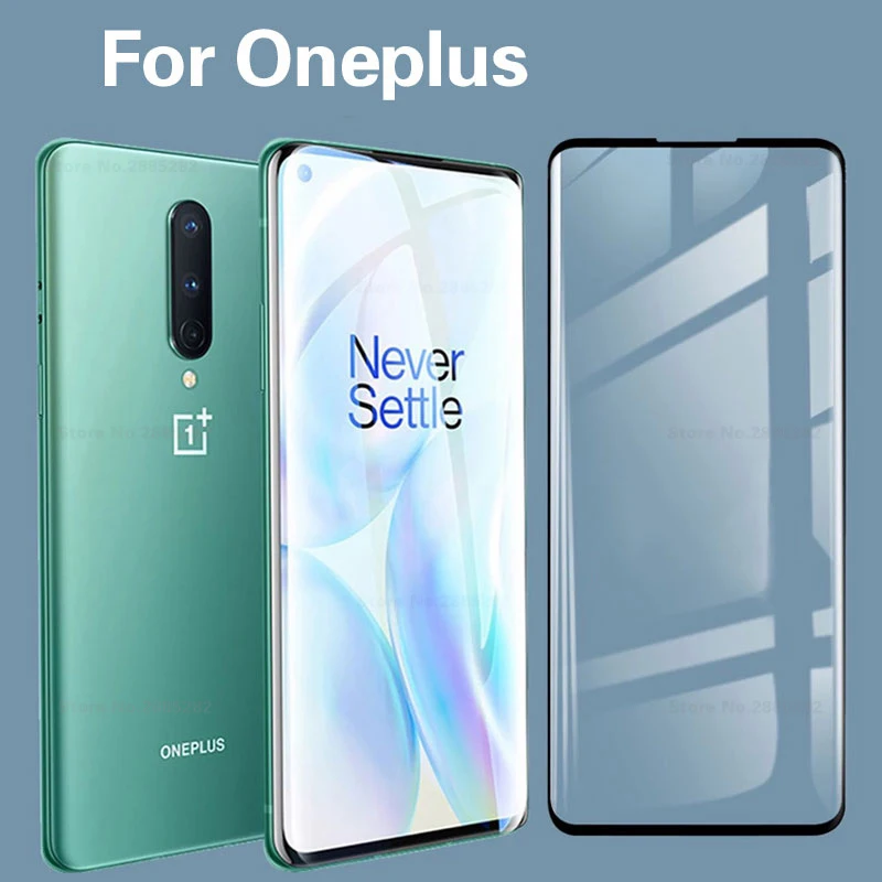 For Oneplus 8 Pro Glass for One Plus 8 8 Pro 8t 8Pro 8 t Nord Screen Protector Ultra Thin Protective 9H Tempered Glass Film afbeelding