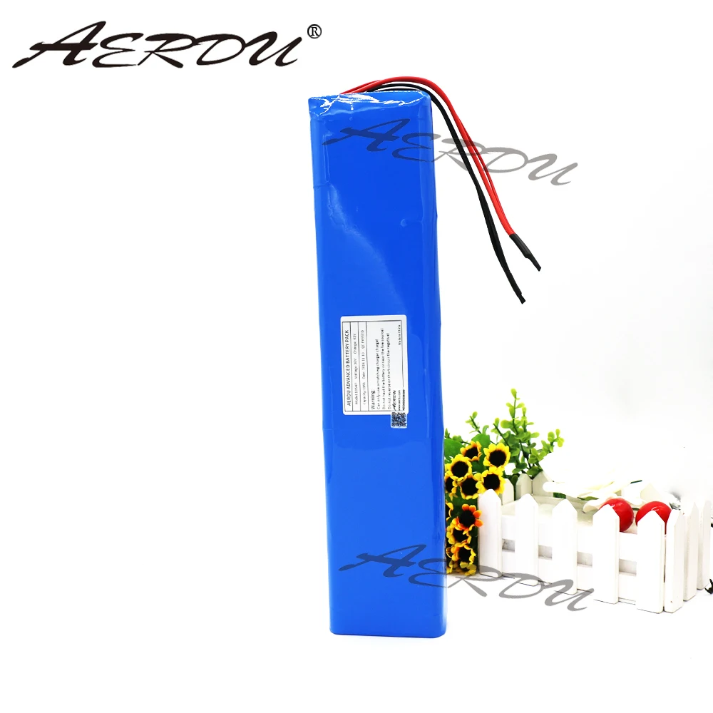 AERDU е-байка 36В 10Ah 18650 10S4P 500W 600W светодиодные ленты комплект литий-ионный батарей