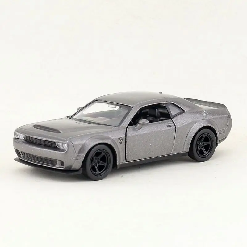 

High Simulation Exquisite Diecasts & Toy Vehicles: RMZ city Car Styling Dodge Challenger SRT Demon 1:36 Alloy Diecast Car Model