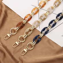40/60cm Acrylic Bag Chain Bag Strap Removable Bag Accessories Women's High Quality Chain For Bags Purse Chain Bag Handle 2021