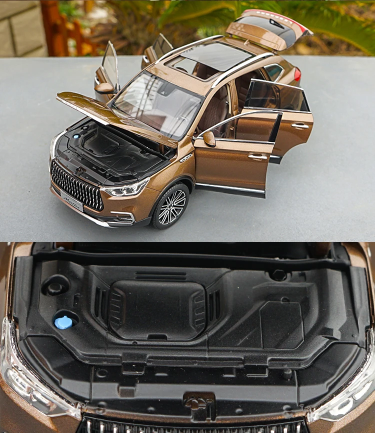Авторизованный подлинный Сплав 1:18 Leopaard MATTU внедорожник Внедорожник литье под давлением Классическая Игрушка модель автомобиля для подарка, коллекция