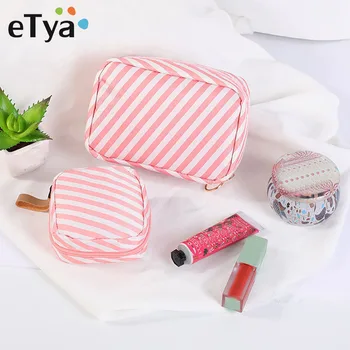 

New Simple Portable Cosmetic Bag Girl Wash Bag Korean Fresh Small Large Function Travel Toiletry Organizer Beauty Makeup Bags