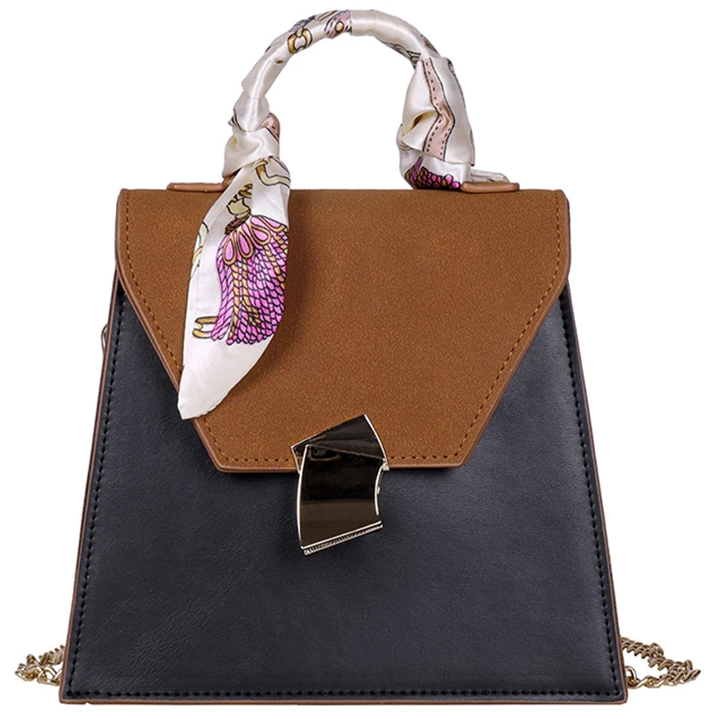 

Autumn and Winter Frosted Bag Female 2019 New Wave Wild Messenger Bag Chain Fashion Portable Small Square Bag cc