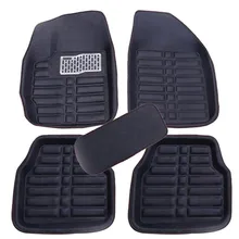 Универсальные 5 шт. автомобильные коврики, автомобильные Противоскользящие коврики, Черный Автомобильный Стайлинг, интерьер, авто коврики, всепогодный коврик