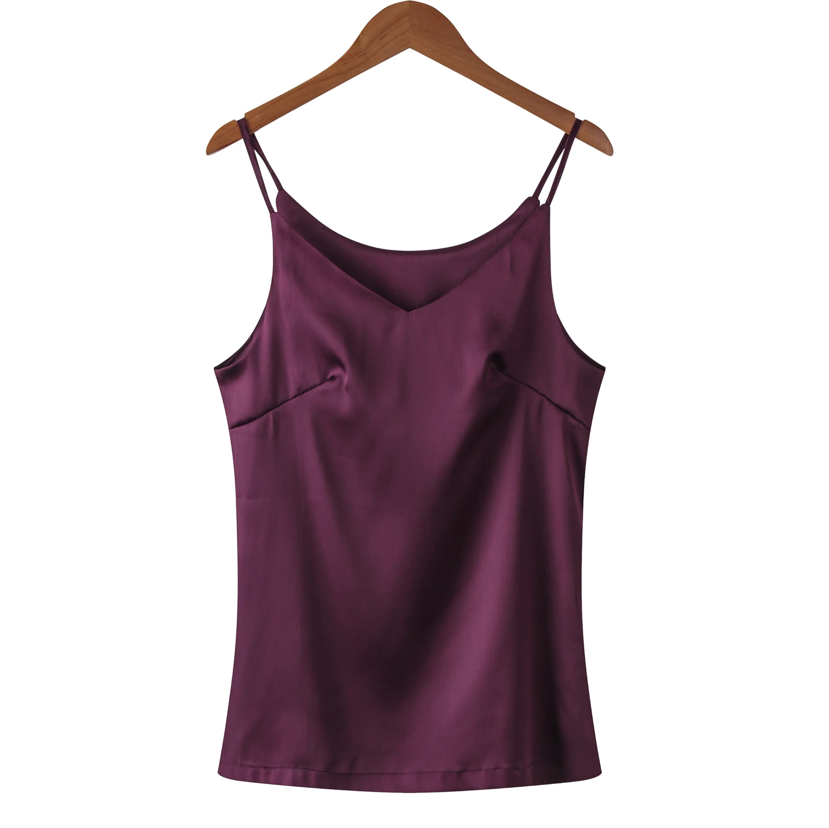 Шелковый топик женские топы свободные шелковые без рукавов небольшой Холтер сексуальное нижнее белье с открытой спиной блузка рубашка