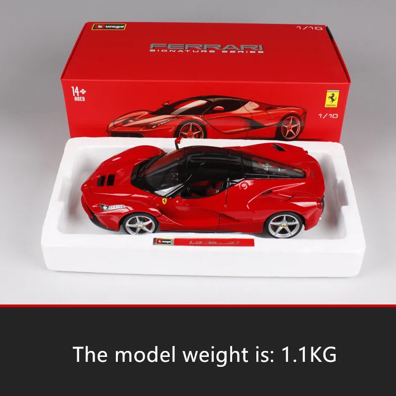 Модель Автомобиля Ferrari California Bburago 1 18 модель спортивного автомобиля в масштабе 1:18