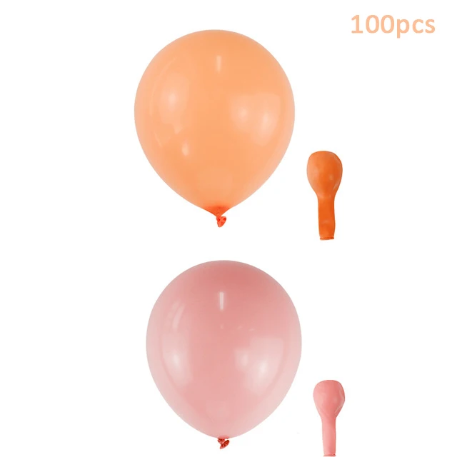 100pcs balloons F MEIDDING для детей и взрослых на день рождения шар колонна-подставка с основанием и полюсом для дня рождения латексные шары держатель арки - Цвет: 100pcs balloons F