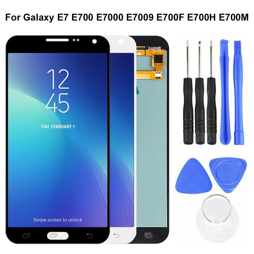 

Outer Front LCD Touch Screen Digitizer Replacement Kit for Samsung Galaxy E7