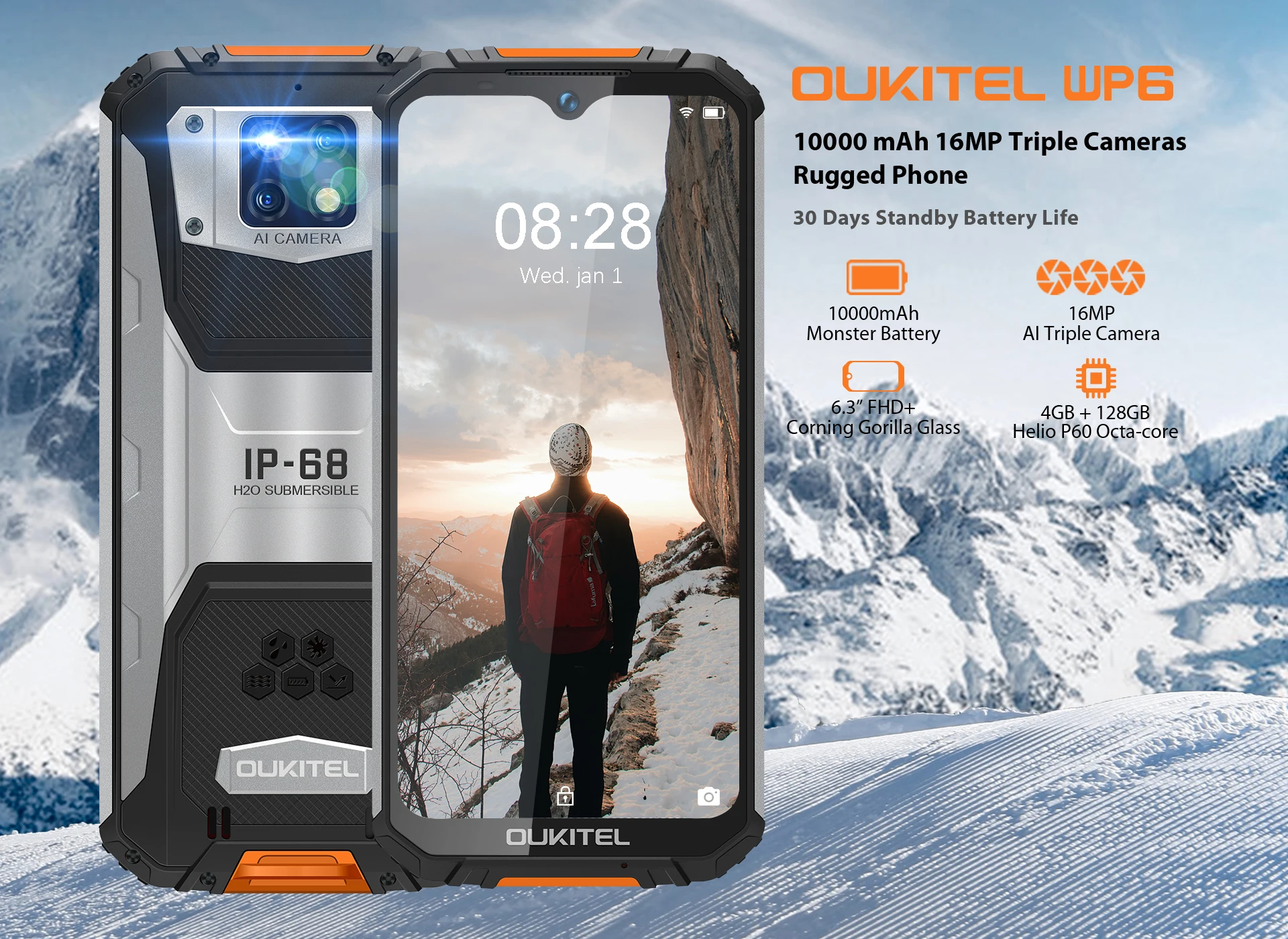 Wp30 pro купить oukitel