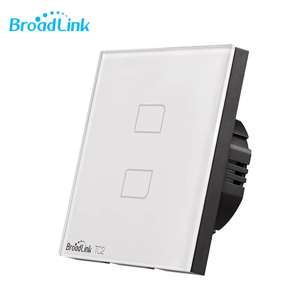 Broadlink TC2 EU Wi-Fi переключатель Сенсорная панель настенный светильник переключатель приложение управление IOS Android телефон умный дом автоматизация через Rm Pro
