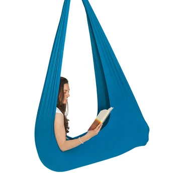 

Home Hanging Seat Swing Chair Hammock Bedroom Garden Indoor Outdoor Balcony Easy Install Kids Children Elastic Reading Books