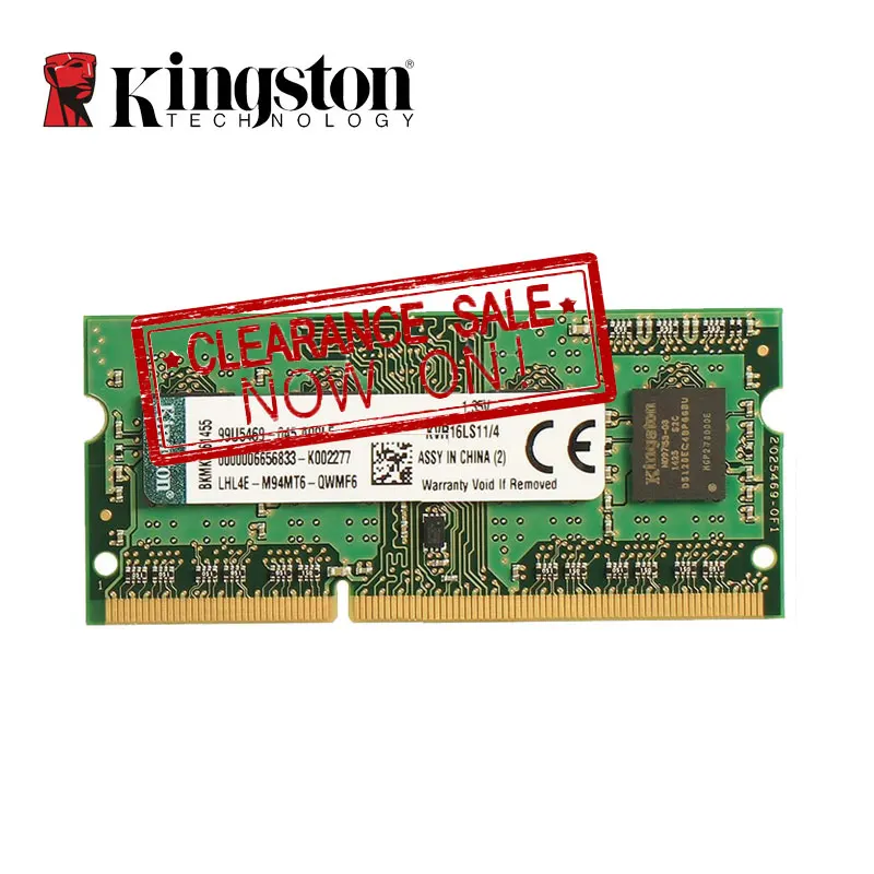 Оперативная память Kingston DDR3 8 Гб 1600 МГц оперативная для ноутбука Intel DIMM DDR 3 на 100%