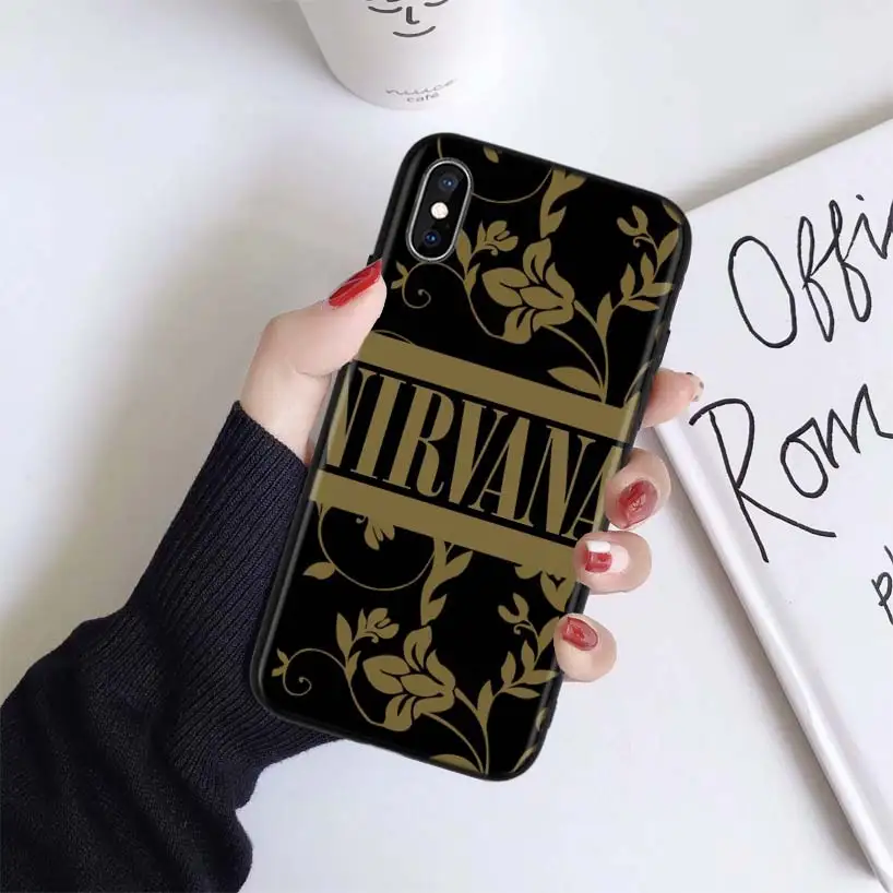 Чехол для Apple iphone 11 Pro XR XS Max X 7 8 6 6S Plus 5 5S SE Черный силиконовый чехол для телефона - Цвет: BS005-5