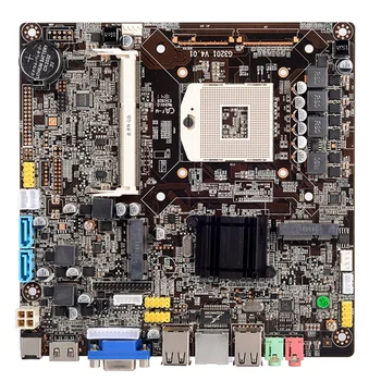 

HM65 988 Motherboard Desktop Computer Accessories Replacement Mainboard Repair Mono Stable USB Interface Practical DDR3 Memory