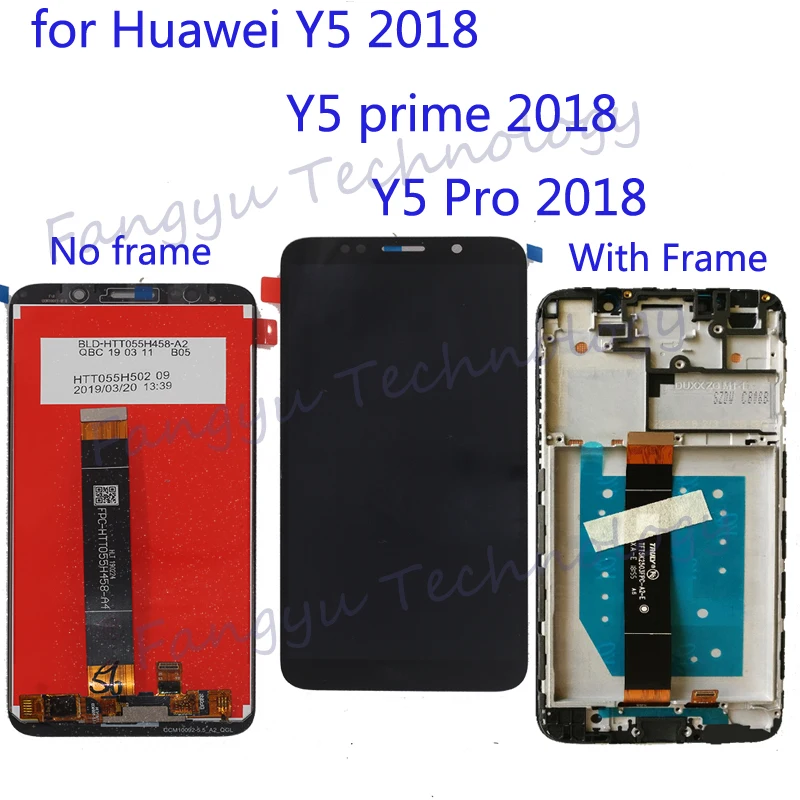 

5.45 Original LCD For Huawei Y5 prime 2018 LCD Display Touch Screen Digitizer Assembly For Huawei Y5 Pro 2018 Y5 2018 +tool