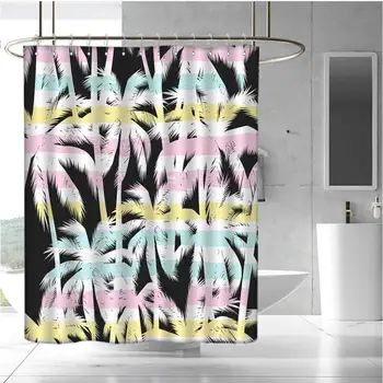 

3D Printed Shower Curtain Hotel Quality, Machine Washable