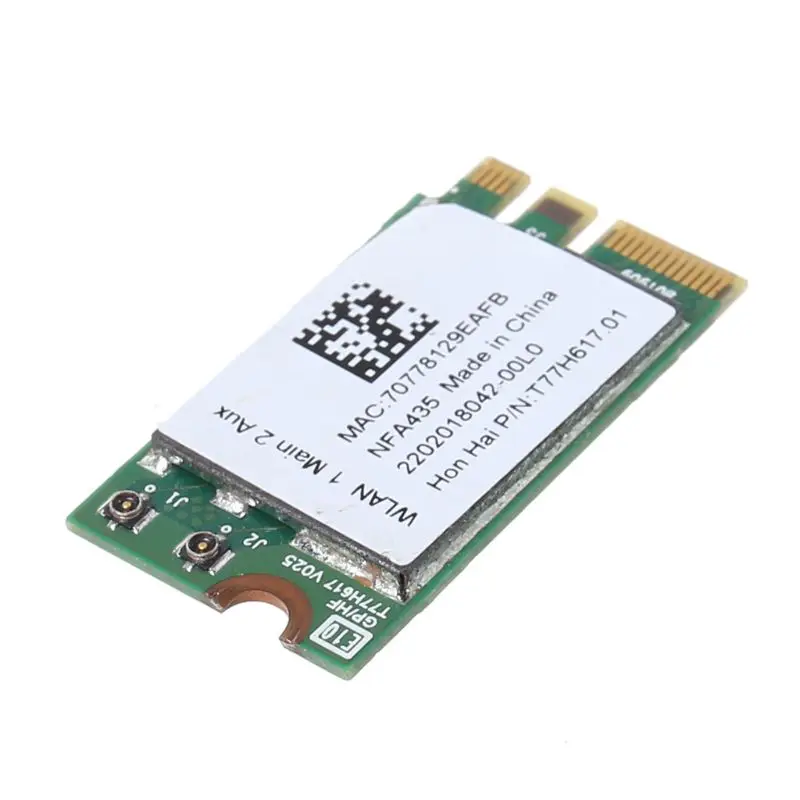 Wireless Adapter Card for QCA9377 QCNFA435 802.11AC 2.4G/5G NGFF WIFI
