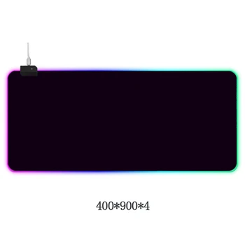

Mouse Pad LED Backlight Gaming RGB Colorful Computer Mat Large PC Keyboard Mousepad