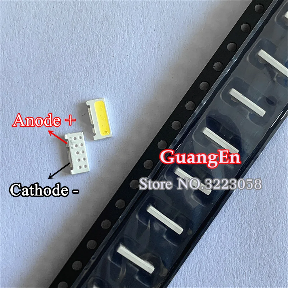 Оригинальный светодиодный светильник Edge SMD 200 7032 шт./лот 6 в 1 4 Вт мА холодный белый