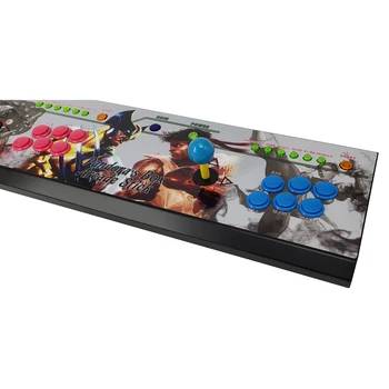 

New Pandora Box 9D 2500 in 1 Arcade Game Iron Console 2 Players Joystick Button HDMI VGA usb joystick for pc ps3 TV