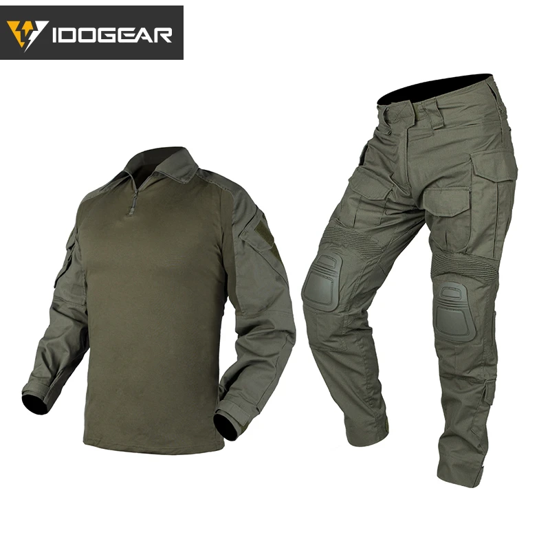 uniforme de camuflaje BDU para hombre, ropa táctica de Airsoft, algodón negro, poliéster, G3, 3001|camouflage airsoft|bdu blackpolystation AliExpress