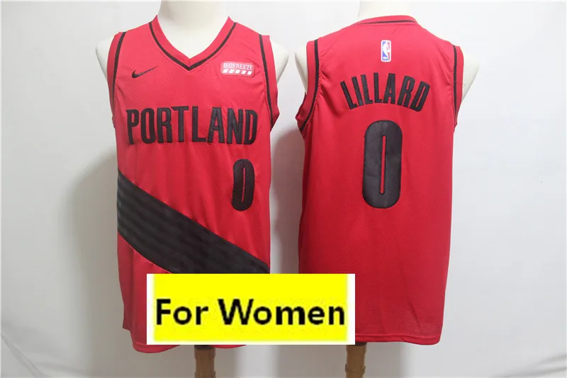 Сезон Женский baskeball Портленд#0 Damian Lillard#3 c. J. McCollum Майки