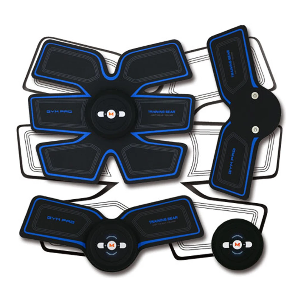 

Abdominal Muscle Trainer EMS Stimulation Stimulator Smart Fitness Accessories Arm Stickers Body Massager Loss Slimming ABS Pad