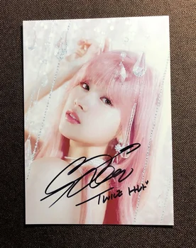 

hand signed TWICE SANA autographed photo FEEL SPECIAL 5*7 092019N2