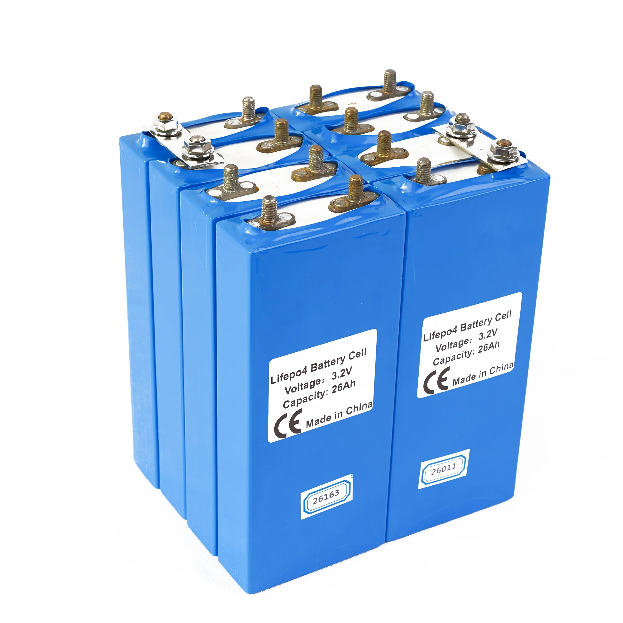 4 шт. 3 2 В 26ah LiFePo4 аккумулятор перезаряжаемый литий полимерный для 12V25AH батарейный